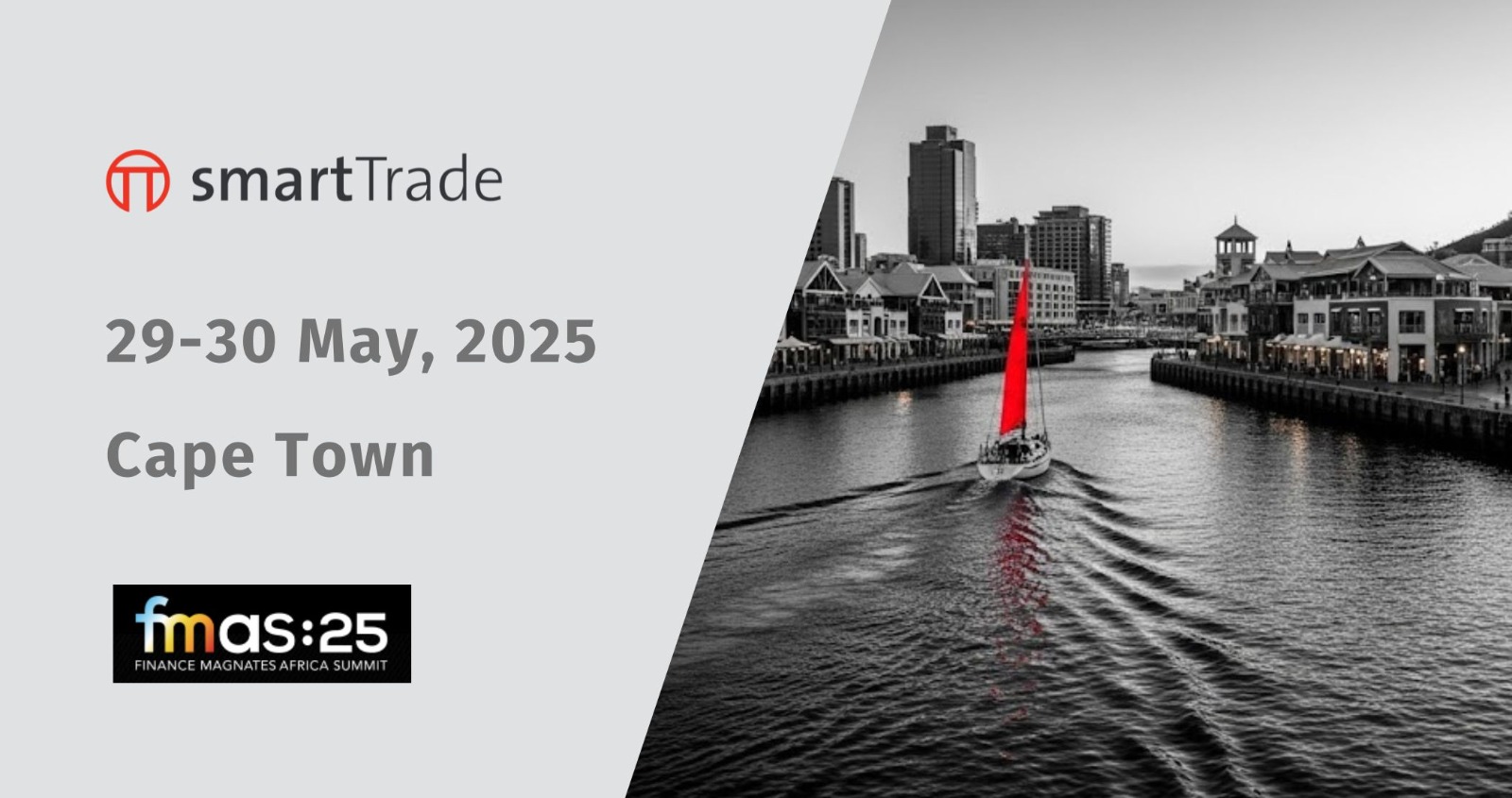 Join smartTrade at Finance Magnates Africa Summit 2025